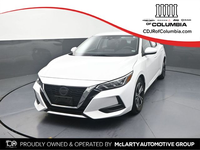 White (Fresh Powder) 2023 Nissan Sentra Sedan Front-Wheel Drive Continuously Variable Transmission