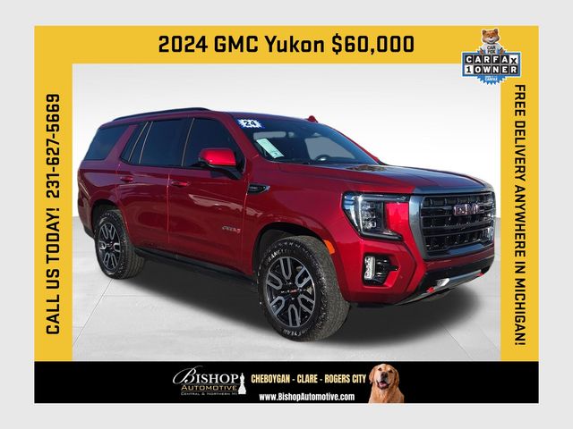 Volcanic Red Tintcoat 2024 GMC Yukon SUV / Crossover Four-Wheel Drive