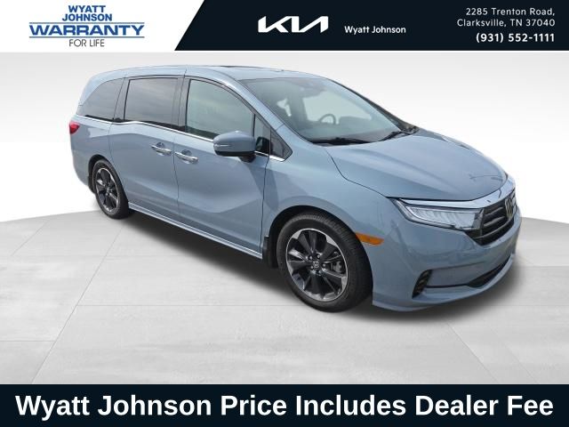 Blue 2024 Honda Odyssey Minivan Front-Wheel Drive Automatic