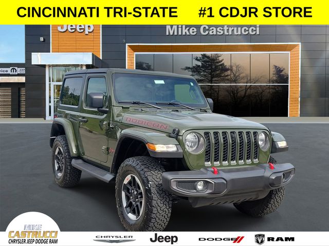 Sarge Green Clearcoat 2022 Jeep Wrangler SUV / Crossover Four-Wheel Drive 8-Speed Automatic