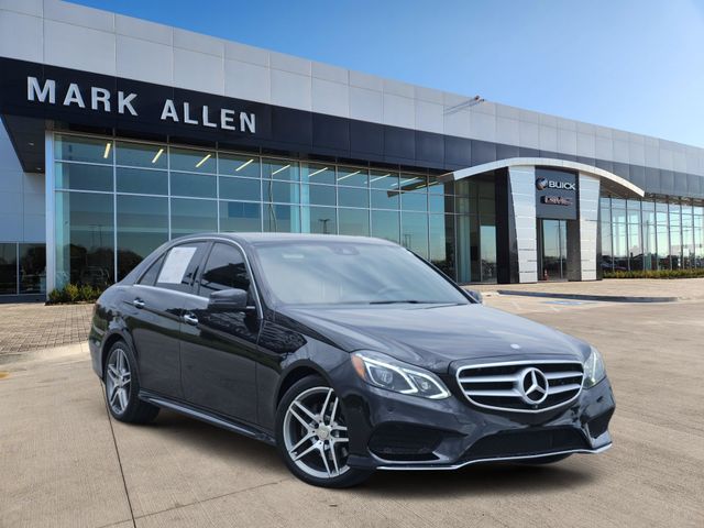 Black 2015 Mercedes-Benz E-Class Sedan Rear-Wheel Drive 7-Speed Automatic