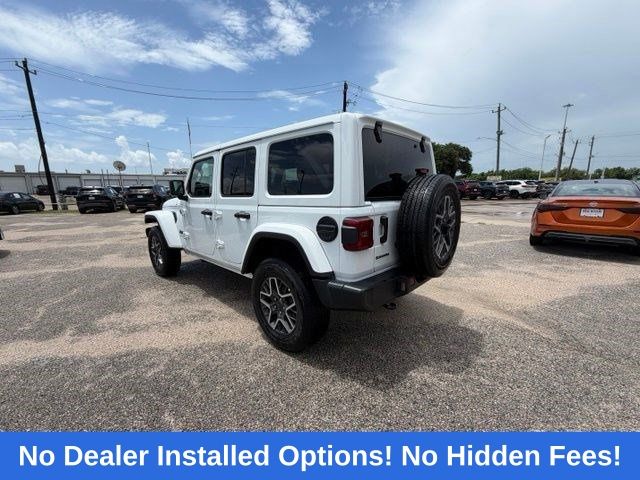 2025 Jeep Wrangler Sahara White at Bayway Chrysler Dodge Jeep Ram