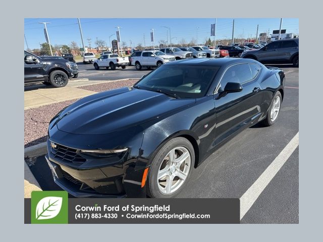 Black 2022 Chevrolet Camaro 1LT Coupe RWD Coupe Rear-Wheel Drive 8-Speed Automatic