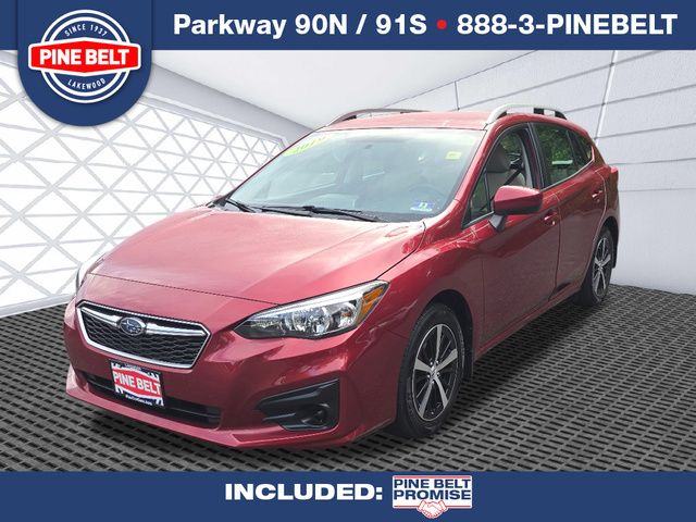 Crimson Red Pearl 2019 Subaru Impreza Hatchback All-Wheel Drive Continuously Variable Transmission