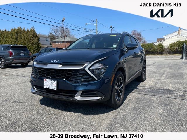 Vesta Blue 2023 Kia Sportage Hybrid EX AWD SUV / Crossover All-Wheel Drive 6-Speed Automatic
