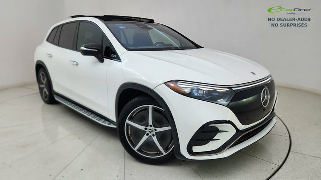 Polar White 2023 Mercedes-Benz EQS 450 4MATIC AWD Sedan All-Wheel Drive 1-Speed Automatic