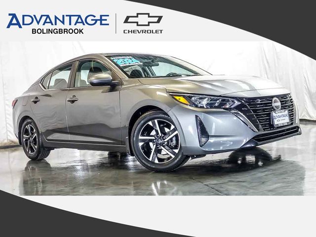 Gray (Gun Metallic) 2024 Nissan Sentra Sedan Front-Wheel Drive Continuously Variable Transmission