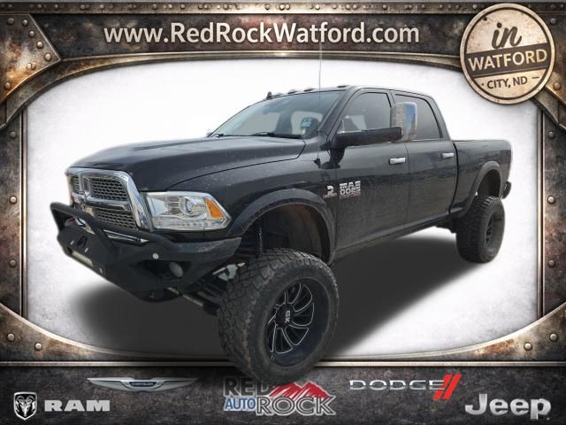 Brilliant Black Crystal Pearlcoat 2017 RAM 2500 Laramie Crew Cab 4WD Pickup Truck Four-Wheel Drive 6-Speed Automatic