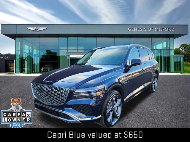 Capri Blue 2025 Genesis GV80 SUV / Crossover All-Wheel Drive 8-Speed Automatic