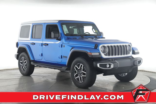 Hydro Blue Pearl Coat 2026 Jeep Wrangler SUV / Crossover Four-Wheel Drive 8-Speed Automatic