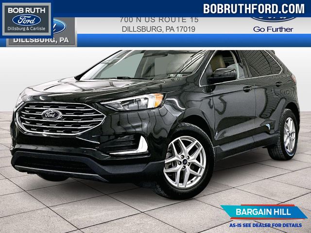 Forged Green Metallic 2022 Ford Edge SEL AWD SUV / Crossover All-Wheel Drive 8-Speed Automatic
