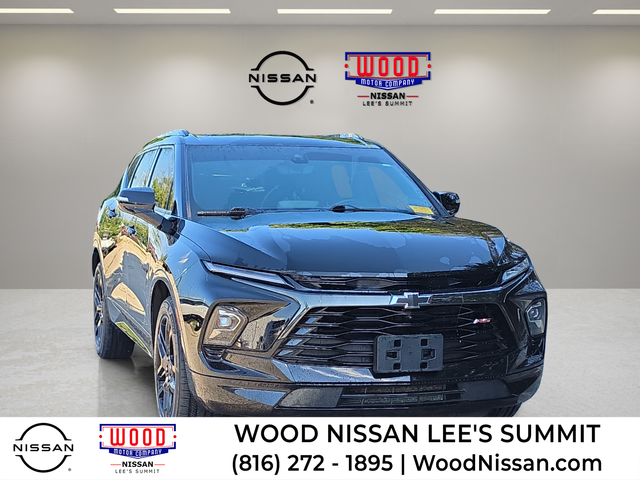 Black 2023 Chevrolet Blazer SUV / Crossover Front-Wheel Drive 9-Speed Automatic Overdrive