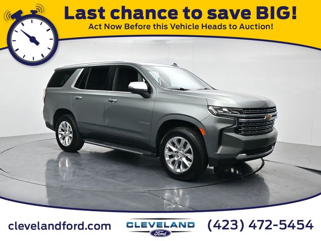 Silver Sage Metallic 2024 Chevrolet Tahoe Premier RWD SUV / Crossover 4X2