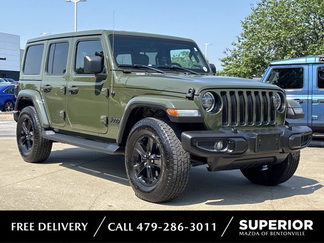 Sarge Green Clearcoat 2021 Jeep Wrangler SUV / Crossover Four-Wheel Drive 6-Speed Manual
