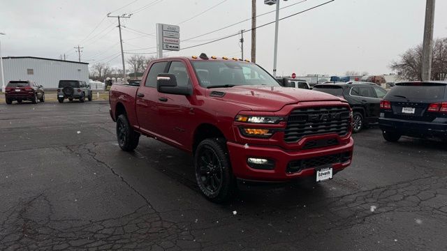 Molten Red Pearlcoat 2026 RAM 2500 Big Horn Crew Cab 4WD Pickup Truck Four-Wheel Drive 8-Speed Automatic