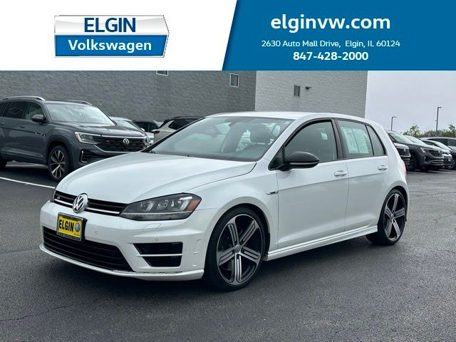 Pure White 2015 Volkswagen Golf R AWD Hatchback All-Wheel Drive 6-Speed Dual Clutch