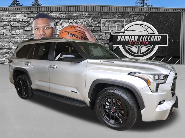 Celestial Silver Metallic 2025 Toyota Sequoia SUV / Crossover Four-Wheel Drive Automatic