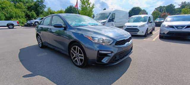 Gravity Gray 2019 Kia Forte Sedan Front-Wheel Drive Continuously Variable Transmission