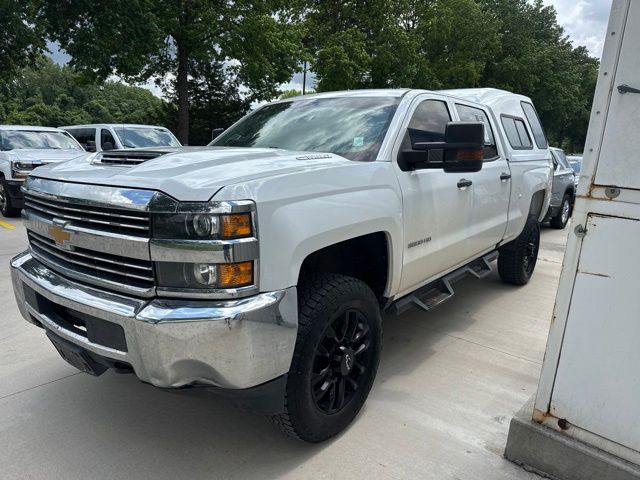 Summit White 2017 Chevrolet Silverado 3500HD Work Truck Crew Cab 4WD Pickup Truck Four-Wheel Drive 6-Speed Automatic