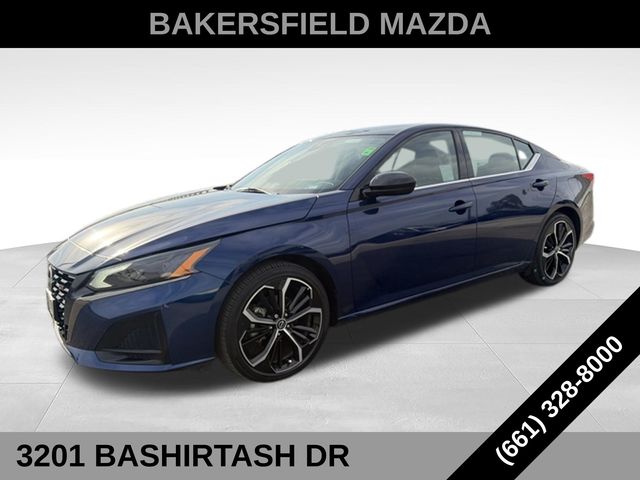 Deep Blue Pearl 2024 Nissan Altima 2.5 SR FWD Sedan Front-Wheel Drive Continuously Variable Transmission