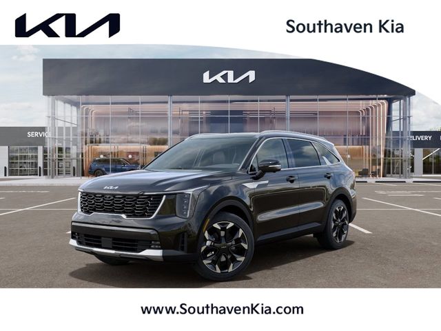 Ebony Black 2026 Kia Sorento SX FWD SUV / Crossover Front-Wheel Drive 8-Speed Dual Clutch