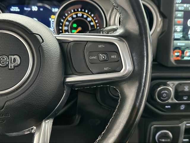 2022 Jeep Wrangler Unlimited Sahara White/off-white at Klick Lewis Buick Chevrolet