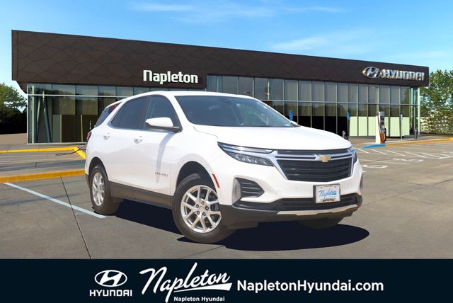 Summit White 2022 Chevrolet Equinox SUV / Crossover Four-Wheel Drive 6-Speed Automatic Overdrive
