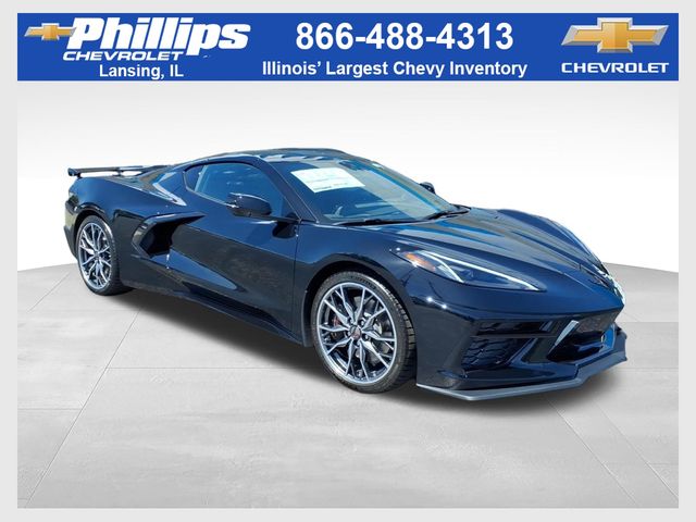Black 2026 Chevrolet Corvette Stingray 2LT Coupe RWD Coupe Rear-Wheel Drive 8-Speed Dual Clutch