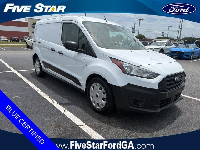Frozen White 2023 Ford Transit Connect Cargo XL LWB FWD with Rear Cargo Doors Van Front-Wheel Drive 8-Speed Automatic