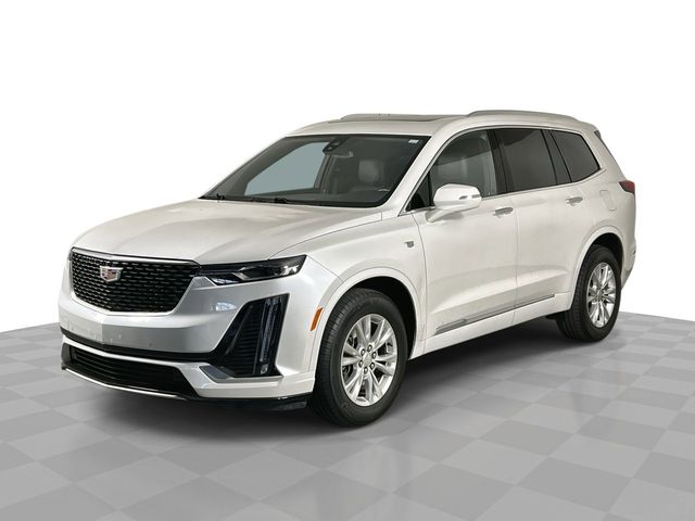 Crystal White Tricoat 2024 Cadillac XT6 Luxury FWD SUV / Crossover Front-Wheel Drive 9-Speed Automatic