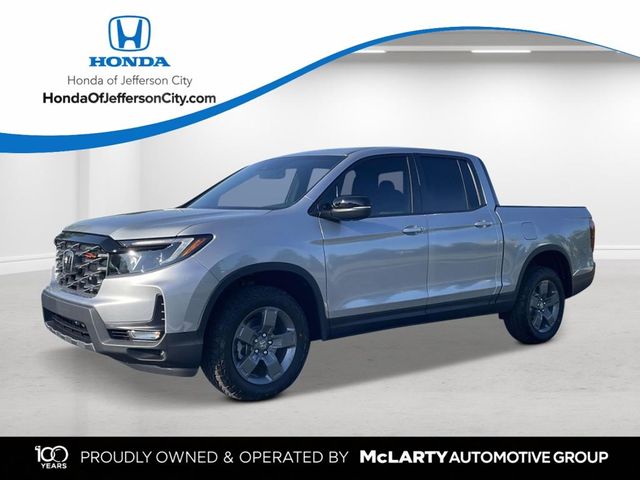 Solar Silver Metallic 2026 Honda Ridgeline Pickup Truck All-Wheel Drive 9-Speed Automatic