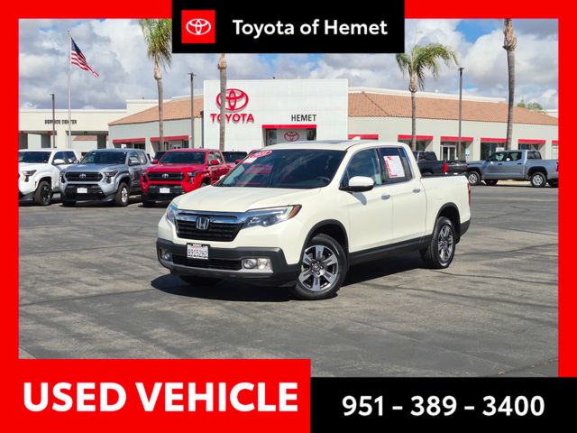 White Diamond Pearl 2018 Honda Ridgeline RTL-E AWD Pickup Truck All-Wheel Drive 6-Speed Automatic