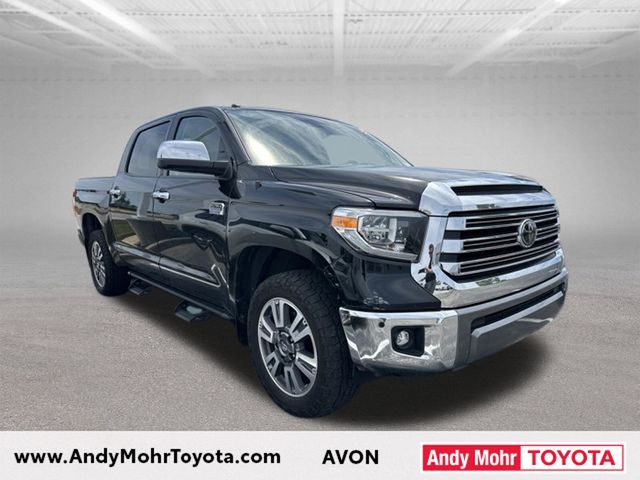 Midnight Black Metallic 2019 Toyota Tundra Pickup Truck Four-Wheel Drive 6-Speed Automatic