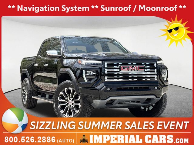 Onyx Black 2024 GMC Canyon Pickup Truck Four-Wheel Drive 8-Speed Automatic