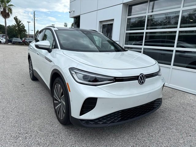 Opal White 2024 Volkswagen ID.4 SUV / Crossover Rear-Wheel Drive Automatic