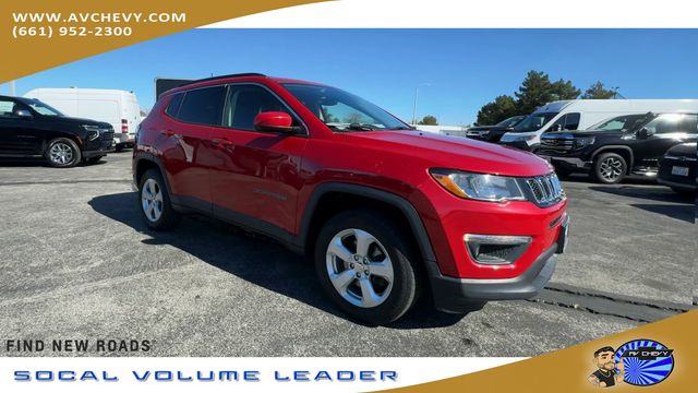 Redline Pearlcoat 2018 Jeep Compass Latitude 4WD SUV / Crossover Four-Wheel Drive 9-Speed Automatic