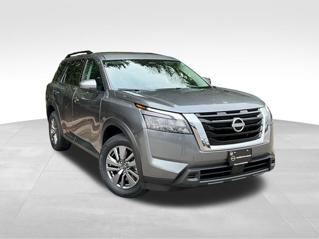Gray (Gun Metallic) 2025 Nissan Pathfinder SV 4WD SUV / Crossover All-Wheel Drive 9-Speed Automatic
