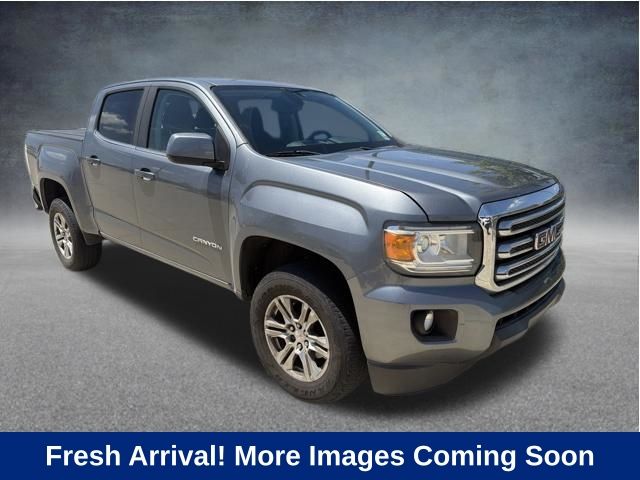 Gray (Satin Steel Metallic) 2019 GMC Canyon Pickup Truck 4X2 8-Speed Automatic