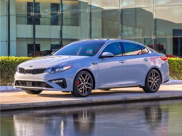 Snow White Pearl 2020 Kia Optima Sedan Front-Wheel Drive 6-Speed Automatic