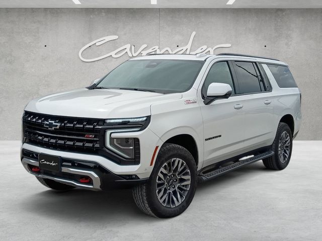 White (Iridescent Pearl Tricoat) 2025 Chevrolet Suburban SUV / Crossover Four-Wheel Drive 