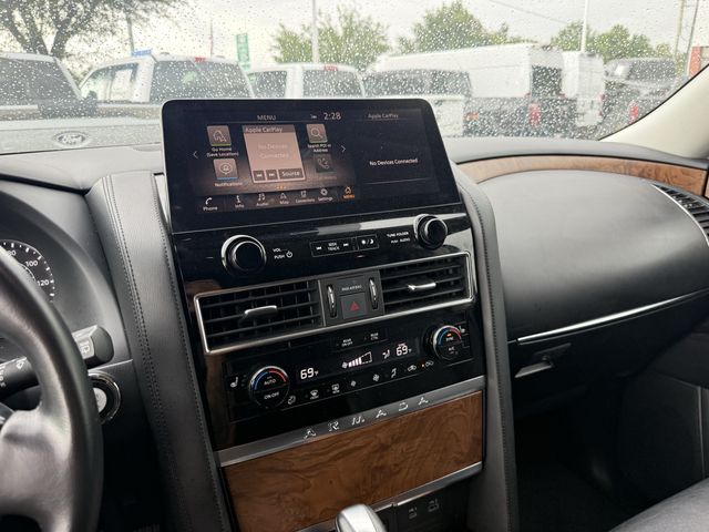 2022 Nissan Armada SL Blue at Bravo Nissan