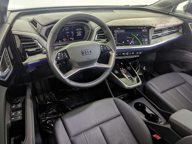 used 2025 Audi Q4 e-tron car, priced at $44,681
