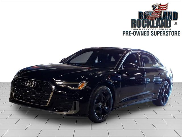 Brilliant Black 2024 Audi A6 Sedan All-Wheel Drive 7-Speed Automatic
