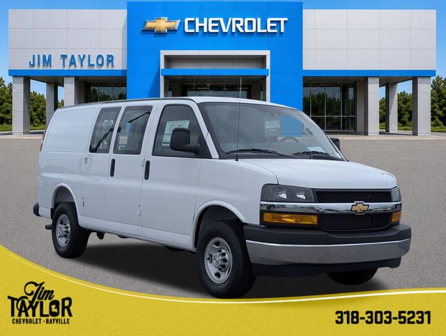 Summit White 2026 Chevrolet Express Cargo Van Rear-Wheel Drive 8-Speed Automatic Overdrive
