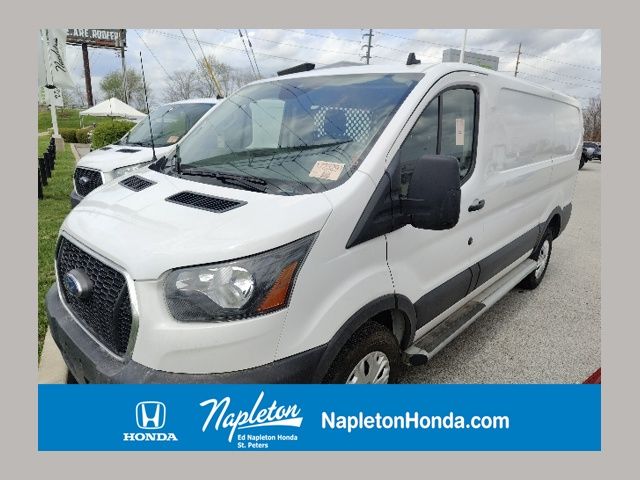 Oxford White 2024 Ford Transit Cargo 250 Low Roof LB RWD Van Rear-Wheel Drive