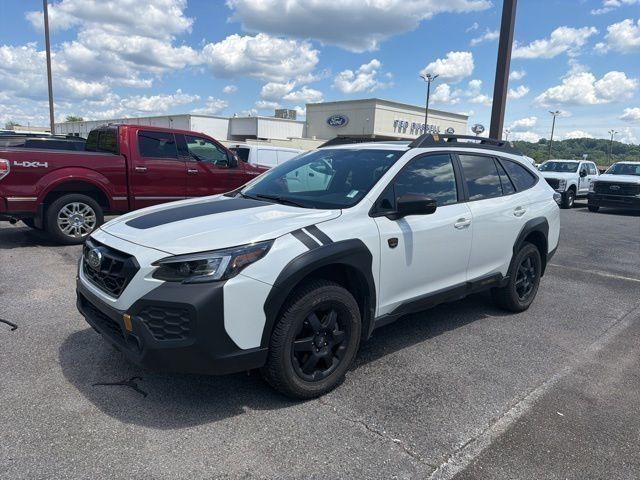 Crystal White Pearl 2024 Subaru Outback Wilderness AWD SUV / Crossover All-Wheel Drive Continuously Variable Transmission