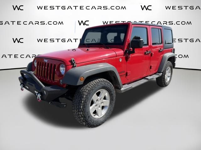 Firecracker Red Clearcoat 2016 Jeep Wrangler SUV / Crossover Four-Wheel Drive 5-Speed Automatic