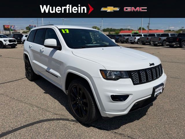 Bright White Clearcoat 2017 Jeep Grand Cherokee Altitude 4WD SUV / Crossover Four-Wheel Drive 8-Speed Automatic