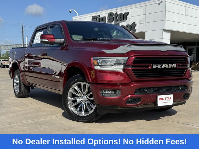 2019 Ram 1500 Laramie Red at DeMontrond Auto Country