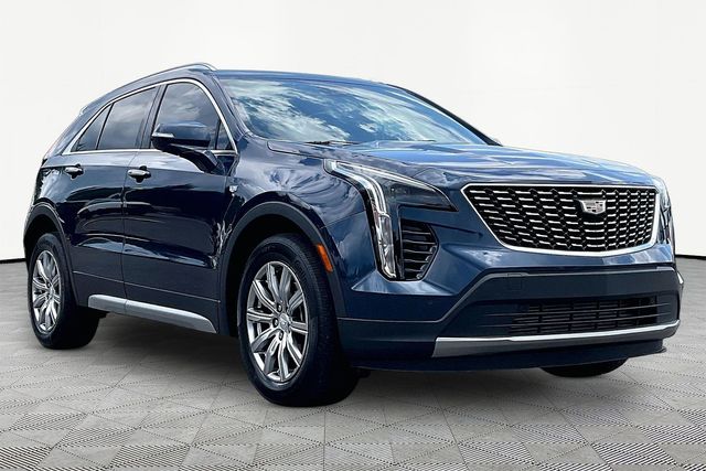 Twilight Blue Metallic 2021 Cadillac XT4 SUV / Crossover Front-Wheel Drive 9-Speed Automatic